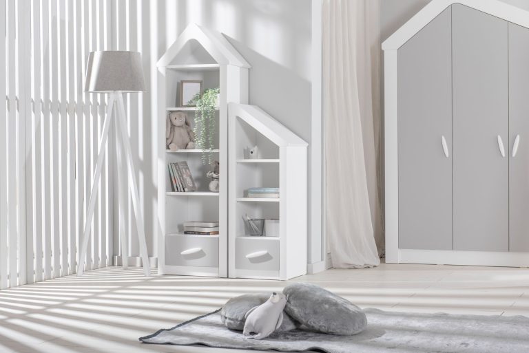 Open Bookcase White House
