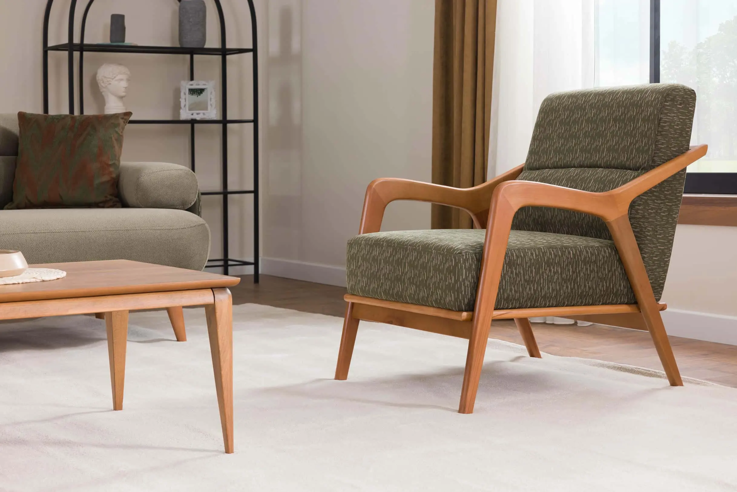 Madrid Sofa Set 3+3+1