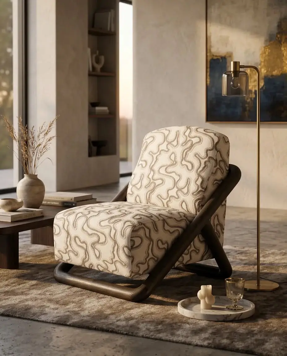 Adara Wood Armchair