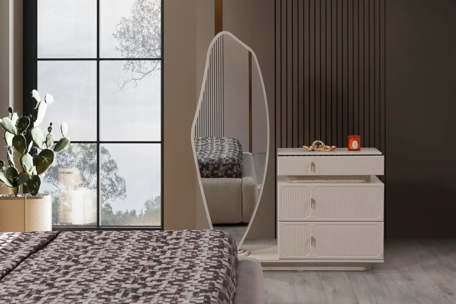 İnci Console Mirror