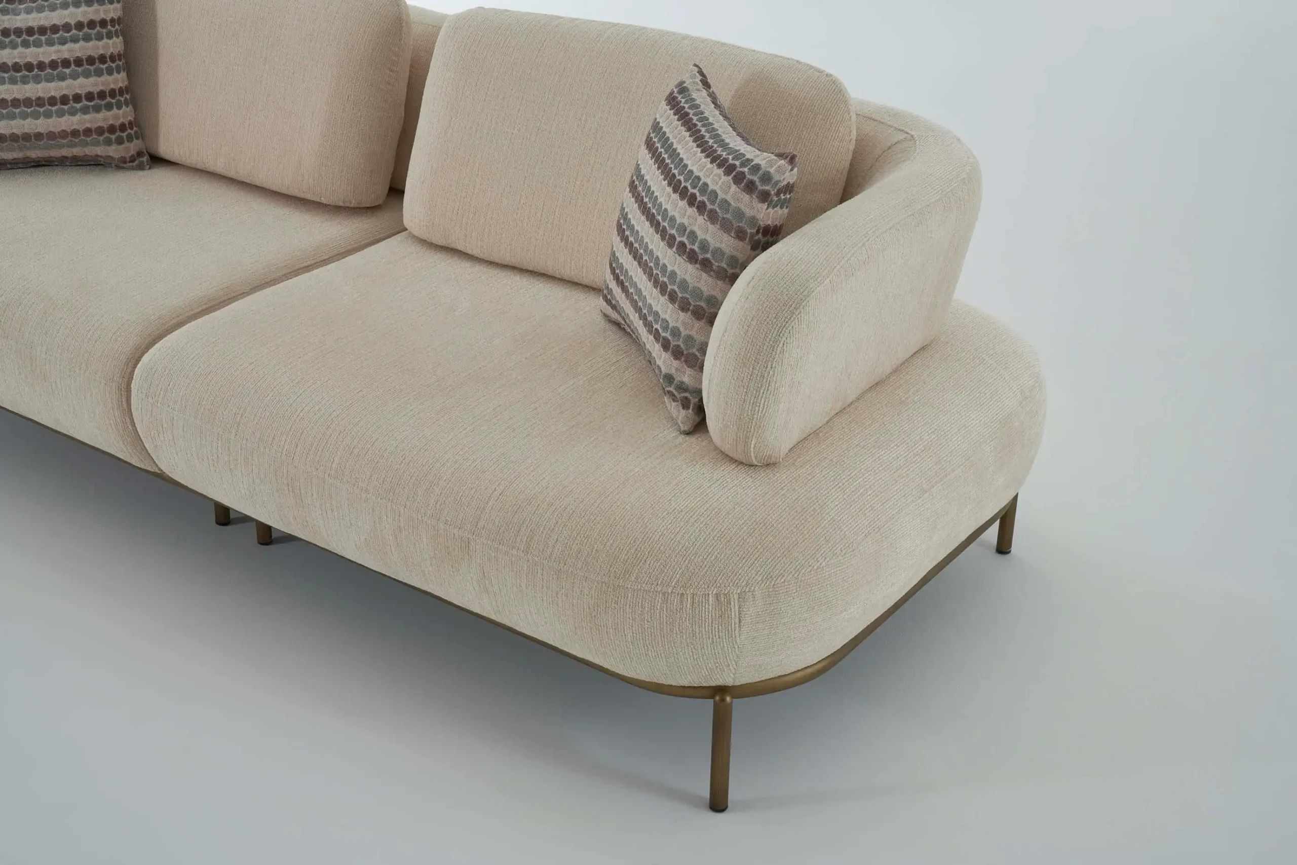 London Metal 3 Seater