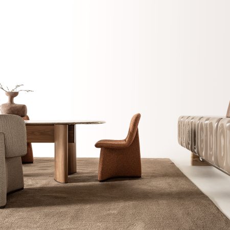 Sardunya Solaris dining table in dining room