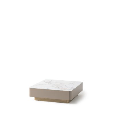 Sardunya Harmony marble coffee table three-quarter view