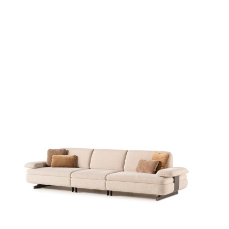 Sardunya Metropol 3 Seater Sofa front or angled view 1183