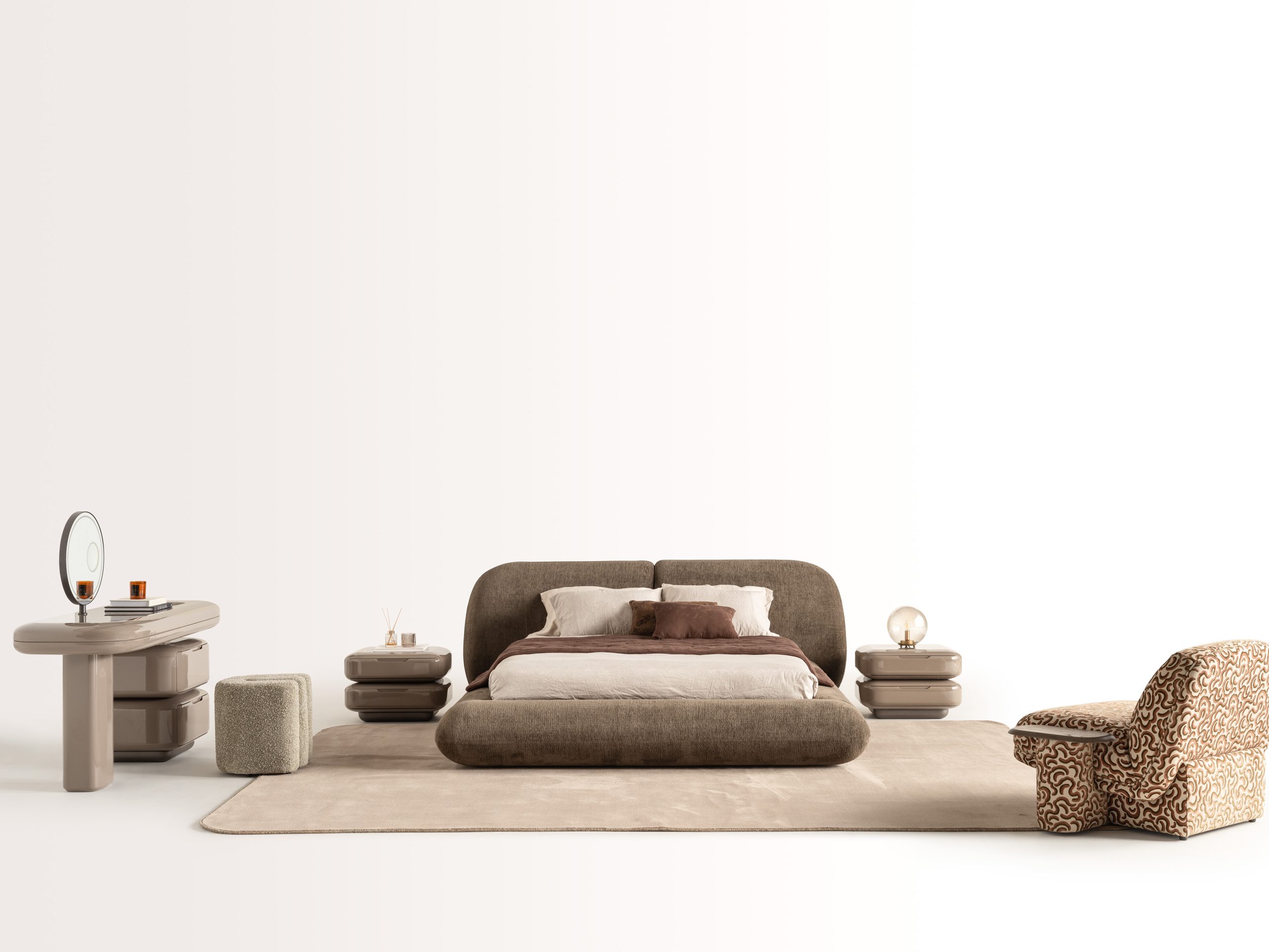 Bed Opera – 160 CM, Without Storage